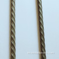 7.0mm 1670Mpa varillas espirales pretensado PC Wire